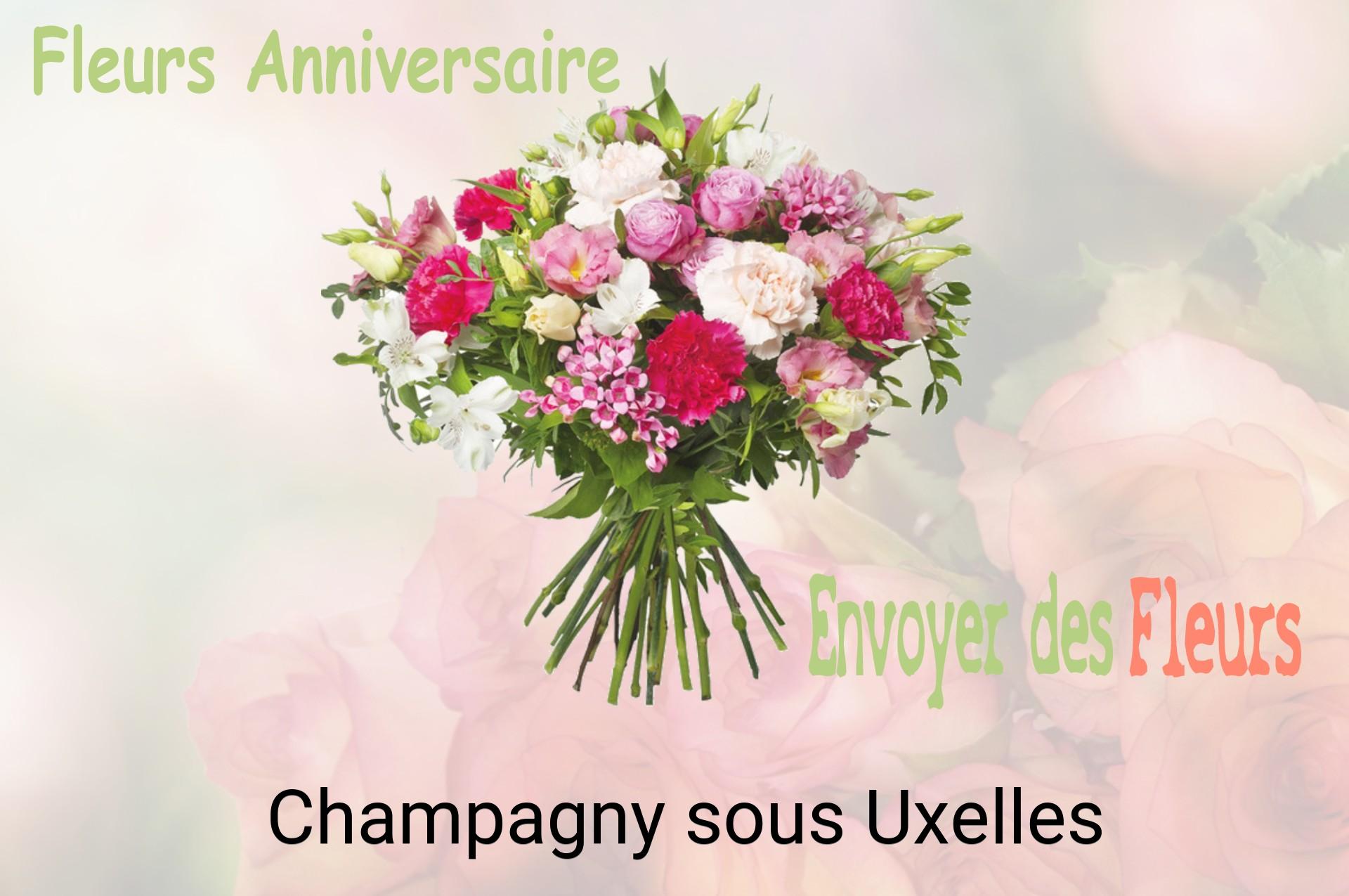 Bouquet de fleurs d’anniversaire livré à Champagny-sous-Uxelles